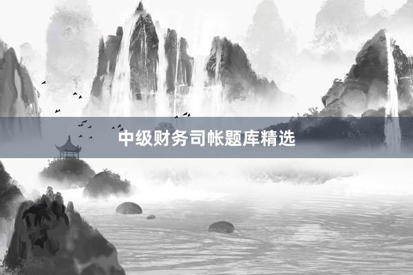 中级财务司帐题库精选